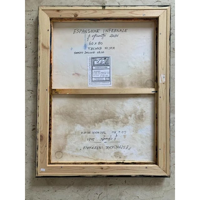Flaviana Chiarotto, Espansione Infernale, Mixed Media, 2021 For Sale - Image 9 of 10