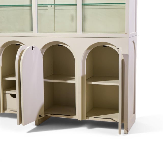 Robsjohn-Gibbings for Widdicomb Colosseum Mid Century Credenza and Hutch For Sale - Image 9 of 9