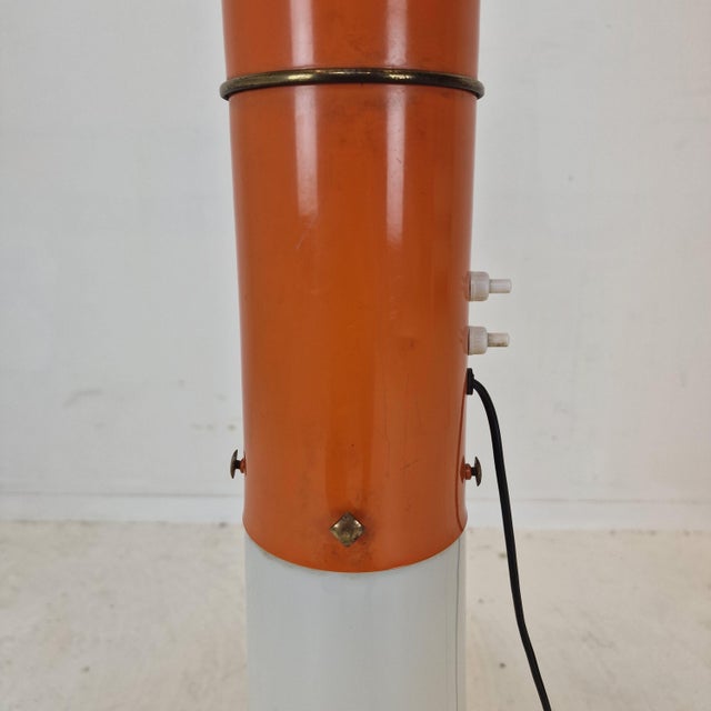 Mid-Century Italian Space Age Murano Glass Floor Lamp, 1970s For Sale - Image 11 of 13