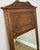 Antique French Wall Mirror with Carved Oak Frame For Sale - Image 3 of 11