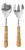 Basketweave Salad Server Set - a Pair For Sale