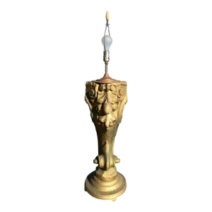 Mid 20th Century Grand Piano Leg Table Lamp