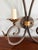 Charcoal Vintage Fine Art Handcrafted Lighting Wall Light Sconce, Gilded Accents For Sale - Image 8 of 9