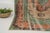 1970s Vintage Turkish Handmade Wool Cotton Green Area Rug For Sale - Image 9 of 12