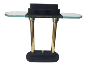 Postmodern Halogen Desk Table Lamp 1980s