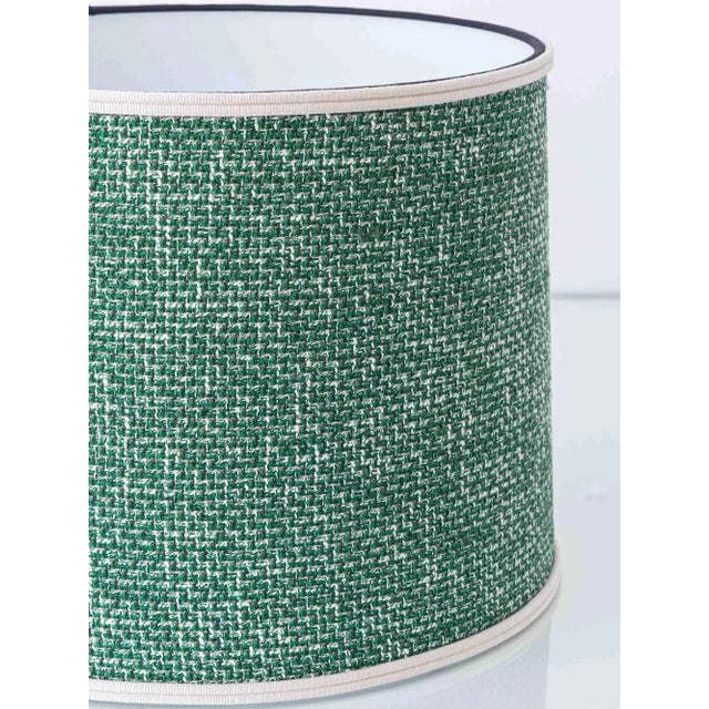 Black Mid-Century Spanish Revival Punter Green and Black Ceramic Table Lamp by Punter, 1970s For Sale - Image 8 of 16