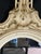 1960 Italian Art Nouveau Style Hand Carved Hand Painted Gilded Round Mirror For Sale - Image 17 of 18