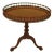 1990s Chippendale Baker Stately Homes Collection Round Tilt Top Mahogany Table For Sale