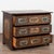 The warm earth tone colors are all original on this hand-painted antique blanket chest of 3 drawers from Hungary. The...