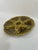 A striking glazed earthenware French Majolica (or barbotine) Oyster Plate crafted by the famous Gien workshop in France....