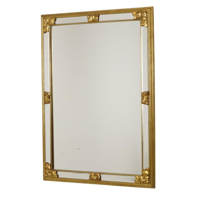 Mid-Century Modern Large Vintage Hollywood Regency Mirror from Deknudt, 1970s For Sale - Image 3 of 18