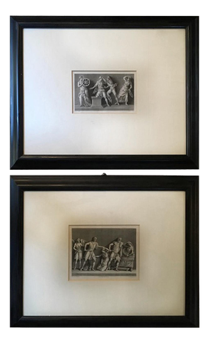 After J.C.Ulmer, Black and White Scenes, Set of 2