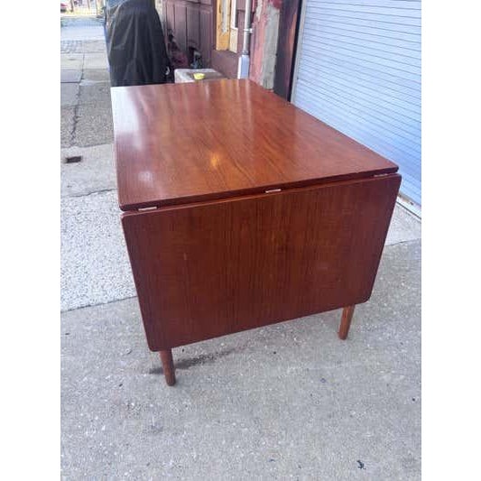 Hans J. Wegner Model 305 Drop-Leaf Desk, Oak & Teak, 1960 For Sale - Image 16 of 17