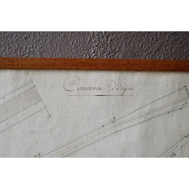 Plan d'Etupes N°3 Chart, 1833 For Sale - Image 6 of 8