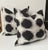 Big Dot Grey / Black Pillows- a Pair For Sale In Atlanta - Image 6 of 6