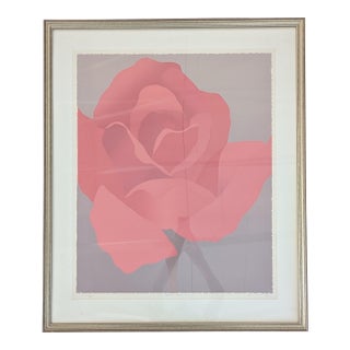Belle Rouge Signed Limited Edition Print by Nancy Denison 1980 181/295 For Sale