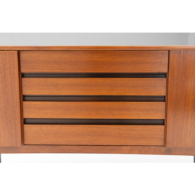 Mid-Century Modern Sideboard in Teak from Vanson, 1960s For Sale - Image 9 of 11