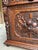 Antique French Wine Cabinet Sideboard Renaissance Revival Carved Oak C1890 For Sale In Dallas - Image 6 of 18