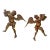 Early 20th Century Italian Carved Wooden Angels - a Pair For Sale