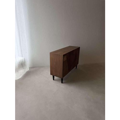 Walnut Veneer Display Cabinet, 1960s For Sale - Image 5 of 8