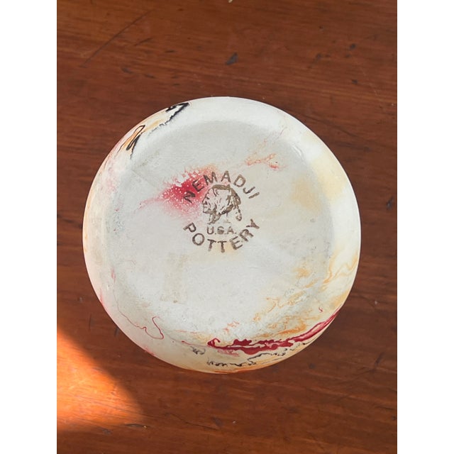 Mid-Century Modern Mid 20th Century Nemadji Pottery Vase For Sale - Image 3 of 7
