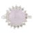Cabochon 4.63 Carat Star Sapphire Halo Diamond Art Deco Ring Size 7 For Sale