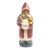 Vintage Folk Art Paper Mache Santa Figure – Hand Painted Mid Century Christmas Decor For Sale