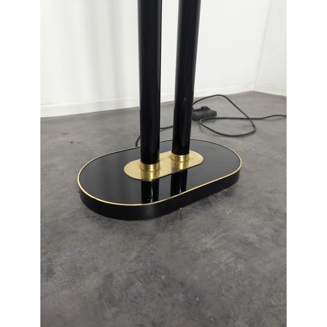 Italian Floor Lamp, 1980s, in Very Good conditions. Up to 250V (Europe/UK Standard).The wiring of this item may be...