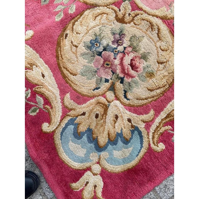 Large French Savonnerie Rug, 1890s For Sale - Image 10 of 18