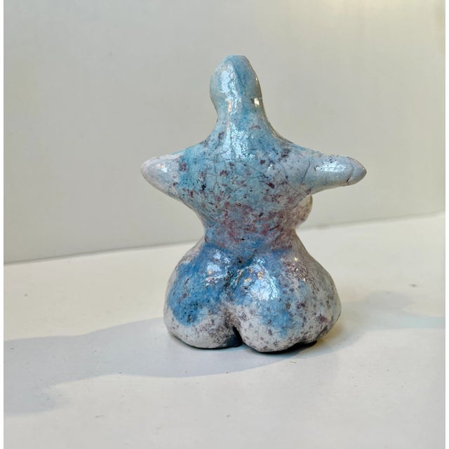 1970s Vintage Surreal Ceramic Female Figurine in the style of Åke Holm, 1970s For Sale - Image 5 of 12