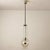 1970s Hand Blown Glass Tube Pendant Lights from Staff Lights, 1970s, Set of 2 For Sale - Image 5 of 11