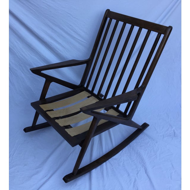 Mid-Century Rocking Chair | Chairish