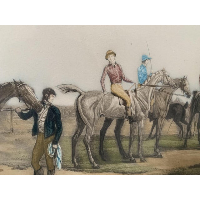 Carle Vernet, Departure of Seven Horses, Engraving, Late 1800s For Sale - Image 4 of 16