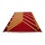 Modern Geometric Handmade Turkish Rug Kilim Chevron Oushak - 7x10 Ft Approx For Sale