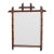 19th Century France Brown Wood Mirror For Sale