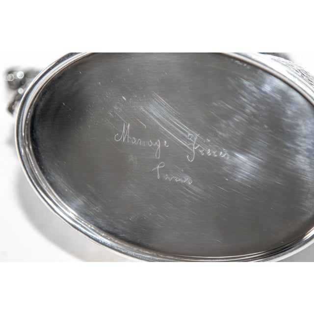 Silver French Silver-Plated Karawan Camel Teapot by Mariage Frères, Paris, 1990s For Sale - Image 8 of 12