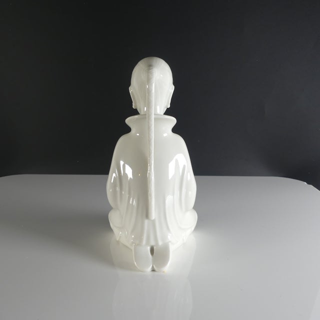 Opium Smoker Figurine by Arno Malinowski for Royal Copenhagen, 1950s For Sale - Image 6 of 8