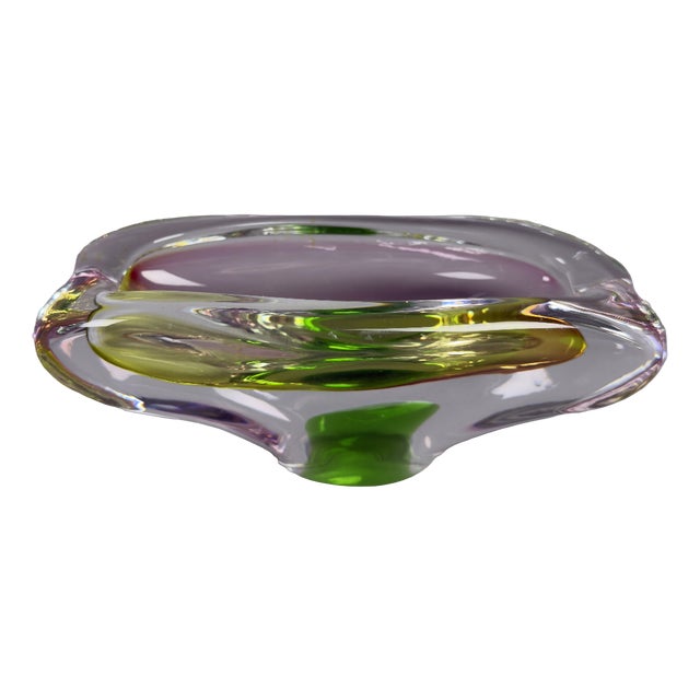 Submerged Glass Ashtray by Josef Rozinek, 1960s For Sale