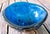 Italian Mid-Century Blue Glass Free Form Bowl 1950s Attributed to Murano For Sale In Miami - Image 6 of 11
