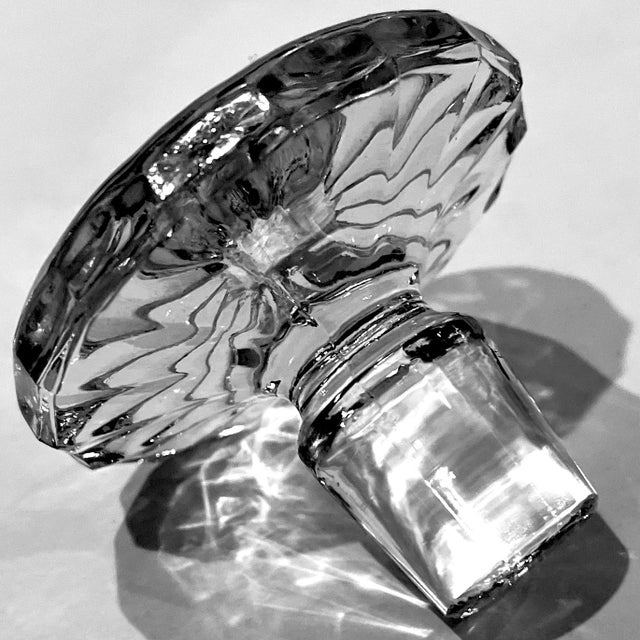 Late 20th Century Nautical Ship's Cut Lead Crystal Decanter For Sale - Image 6 of 11