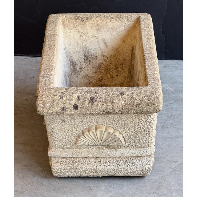 Stone Cotswold Studio Celtic Knot Stone Planters or Troughs - Individually Priced For Sale - Image 7 of 11