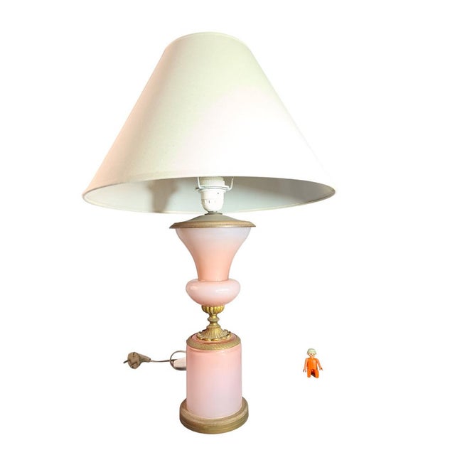 Metal Bohemia Princess Pink Table Lamp For Sale - Image 7 of 9