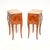 Antique French Marble Top Bedside Chests, 1900s, Set of 2 For Sale - Image 4 of 13