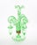 19th Century Victorian Style Italian Glass / Brass Epergne Centerpiece Vase For Sale - Image 18 of 18