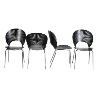 Trinidad Chairs by Nanna Ditzel for Fredericia, Set of 4 For Sale