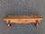 Vintage Farmhouse Wood Wall Shelf With Peg Hooks For Sale - Image 4 of 8