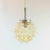 Gold Mid-Century Modern Amber Bubble Glass Pendant by Helena Tynell for Limburg, 1960s For Sale - Image 8 of 8