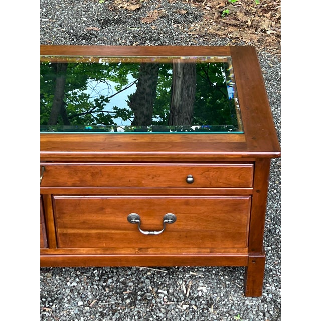 Lexington Furniture Bob Timberlake Cherry Display Coffee Table For Sale - Image 4 of 12
