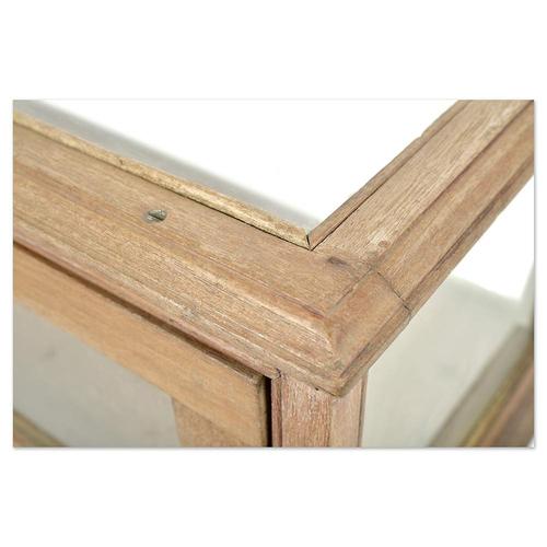 Low Display Case in Wood and Glass For Sale - Image 6 of 8