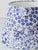 Vintage Blue and White Ceramic Table Lamps, 1970s, Set of 2 For Sale - Image 6 of 18
